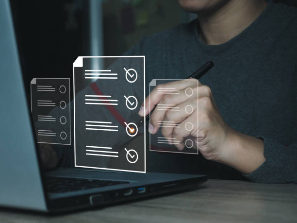 istock online quiz concept or questionnaire icon 1429522301