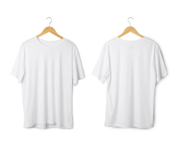istock White T shirt mockup hanging, Realistic t-shirt 1429527283