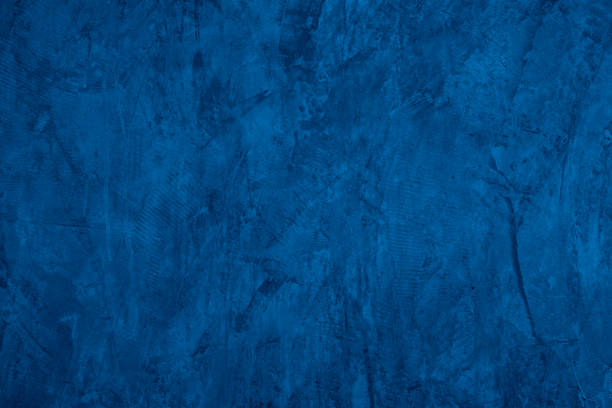 istock Old wall pattern texture cement blue dark abstract  blue color design are light with black gradient background. 1429532911