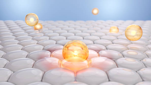 istock Vitamin c serum and skin cell treatment 1429537864