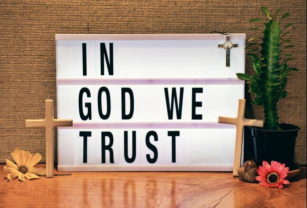 istock In God We Trust Modern Lightbox Sign Inspired by Church Billboard 1429539323