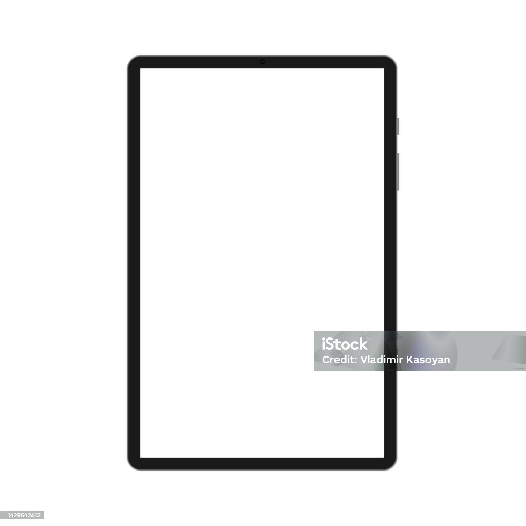Tablet Ui Frame Tablet Frame With Blank Screen Mockup Universal Device Set Ui Ux ...