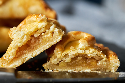 Homemade sweet apple pie