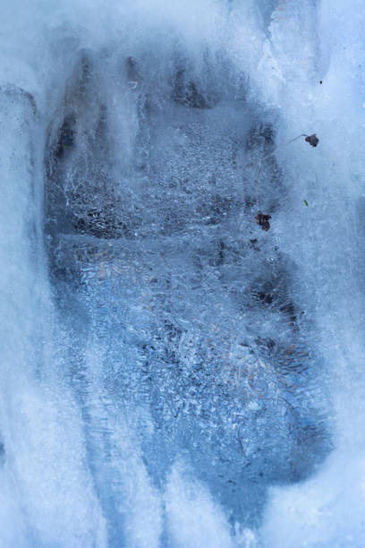 istock Ice formation at Bolton Notch State Park in Connecticut. 1429545920