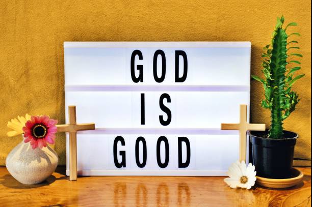 istock God Is Good Modern Lightbox Sign Inspired by Church Billboard 1429549467
