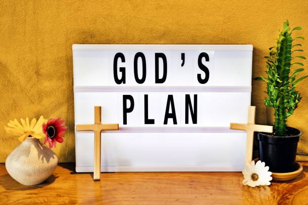 istock God's Plan Modern Lightbox Sign Inspired by Church Billboard 1429549714