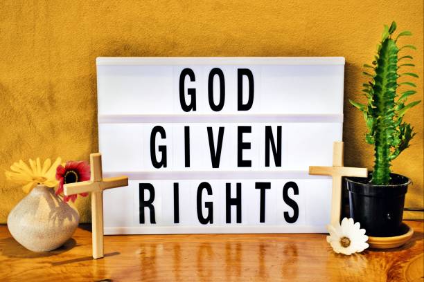 istock God Given Rights Lightbox Sign Inspired by Church Billboard 1429549776