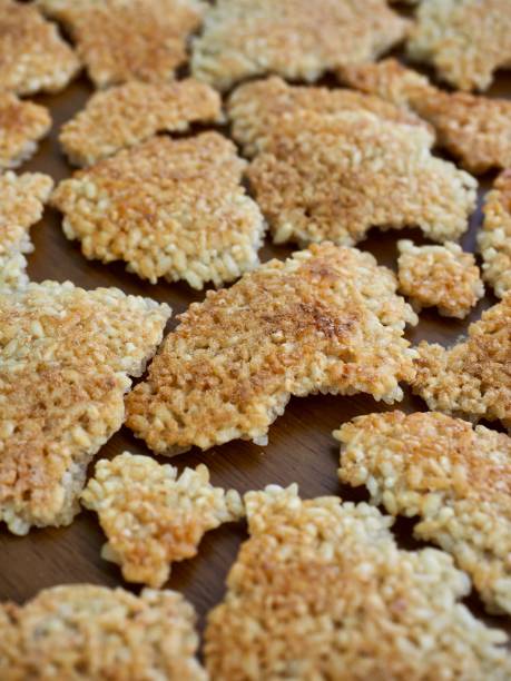 istock Korean food Nurungji, crispy rice crust 1429552214