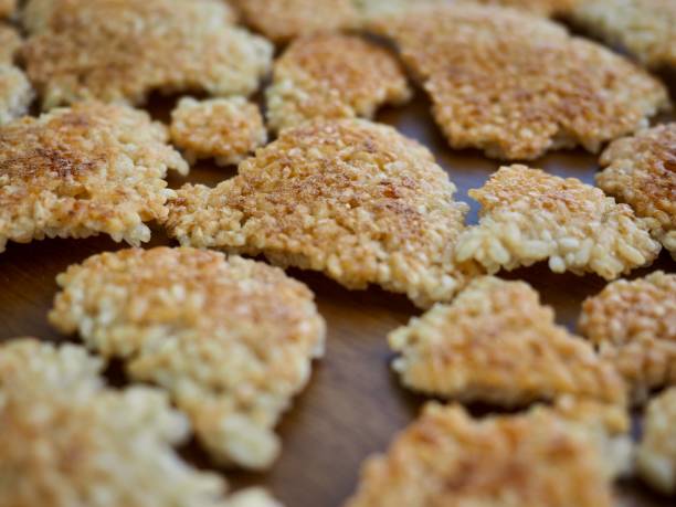 istock Korean food Nurungji, crispy rice crust 1429552260