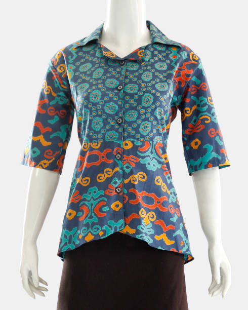 istock Beautiful blouse with a thick decorative motif with ethnic nuances 1429552519