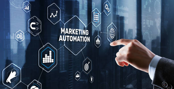 istock Marketing automation concept. Business Technology Internet and network 1429552751
