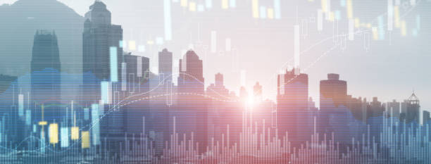 istock Website Banner Financial growth graph. Sales increase, marketing strategy concept 1429552769