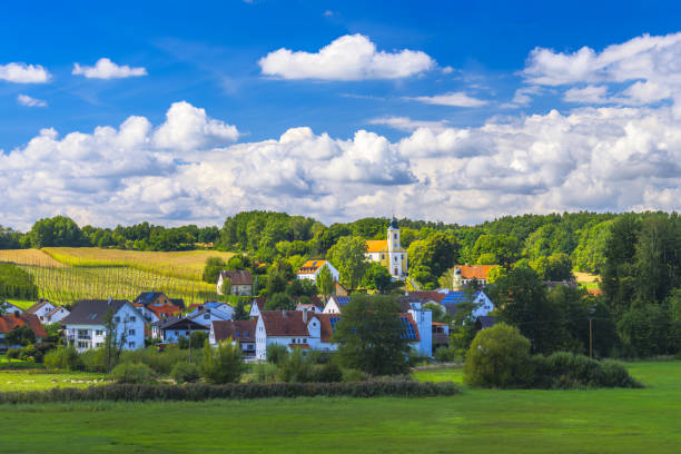 istock The idyllic village Lindkirchen in Bavaria 1429566035