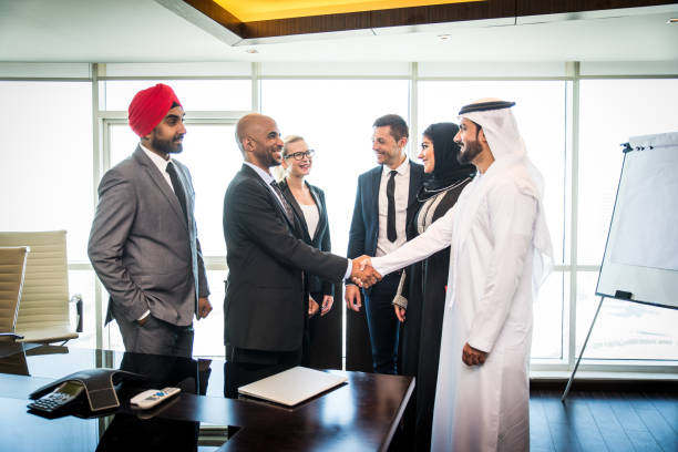 istock Business team in Dubai 1429585916