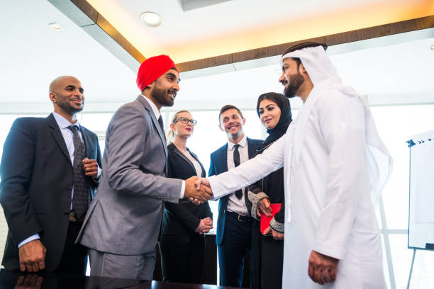 istock Business team in Dubai 1429587404