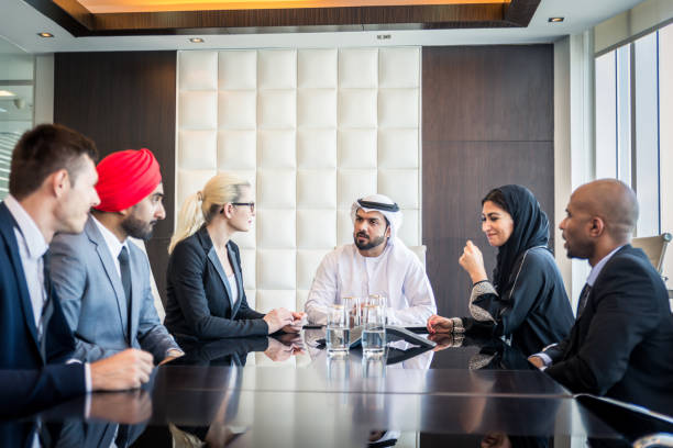 istock Business team in Dubai 1429590285