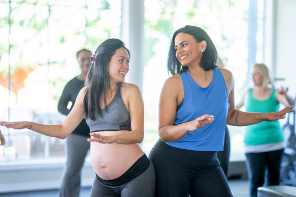 istock Adult Women's Zumba Class 1429591093