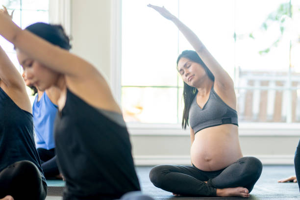 istock Pregnant Woman Stretching 1429591449