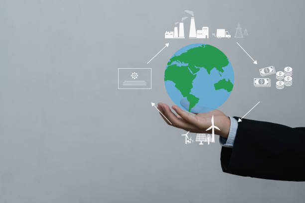istock Reduce CO2 emission Net zero and carbon concept in the hand with icons, global warming for environmental climate change management eco economy development. 1429595146