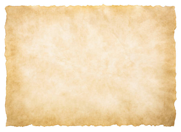 istock old parchment paper sheet vintage aged or texture isolated on white background 1429604906