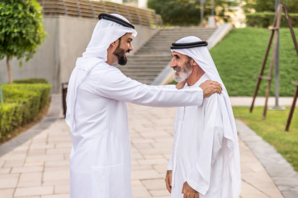 istock Group of businessmen in Dubai 1429617227