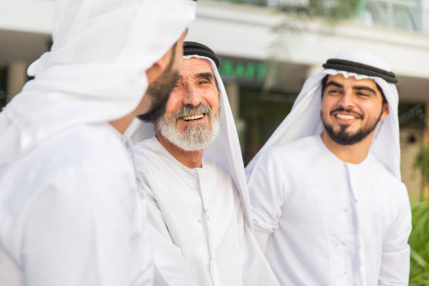 istock Group of businessmen in Dubai 1429618552