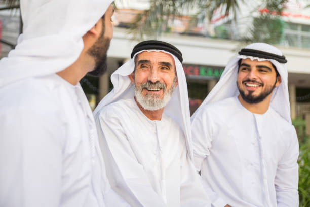 istock Group of businessmen in Dubai 1429618573