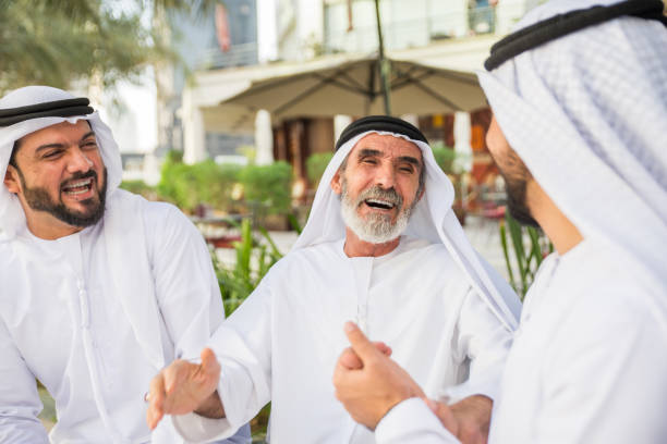 istock Group of businessmen in Dubai 1429618582