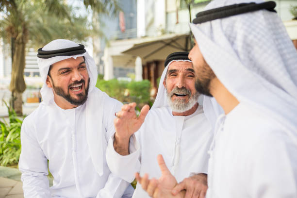 istock Group of businessmen in Dubai 1429618708