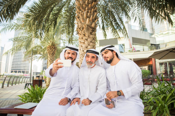 istock Group of businessmen in Dubai 1429618889