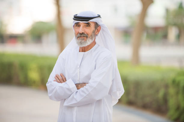 istock Arabic senior man in Dubai 1429618911