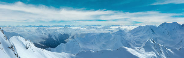 istock Dolomiten Alps winter view (Austria). Panorama. 1429619032