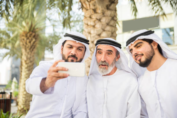 istock Group of businessmen in Dubai 1429619392