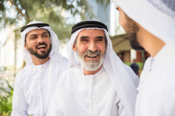 istock Group of businessmen in Dubai 1429619663
