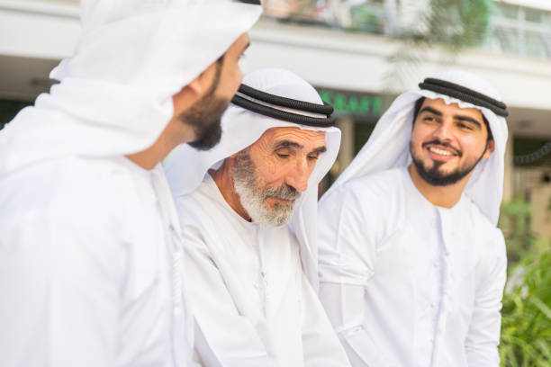 istock Group of businessmen in Dubai 1429620276
