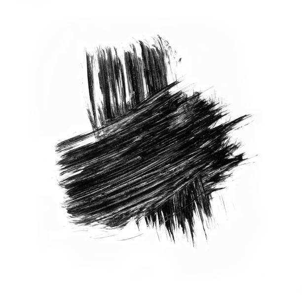 istock Brush stroke and texture. Grunge abstract hand painted element 1429634522