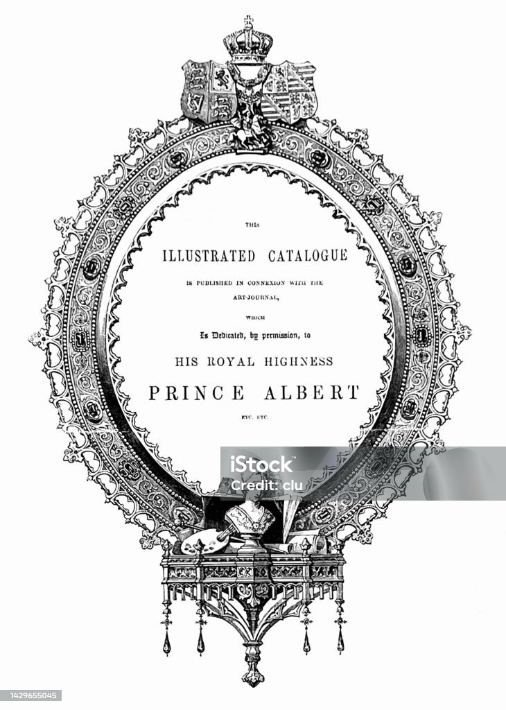 Crystal Palace Exhibition London 1851 Introductory Page Of The