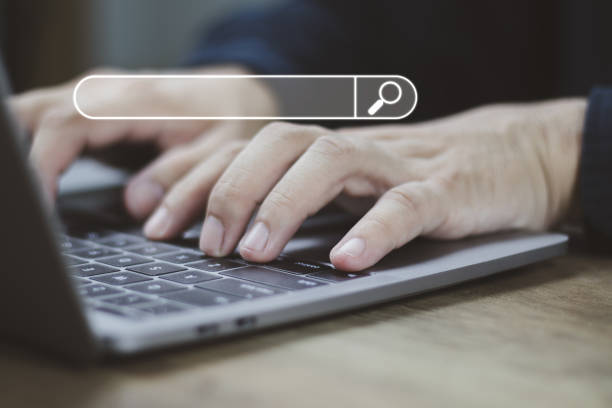 istock The concept of using technology to search for information, a man's hand is using a smartphone to search for information on social media via the Internet online. 1429658181