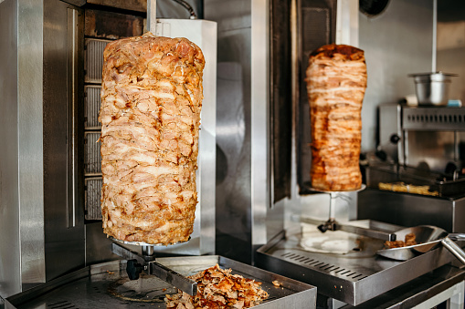 Doner meat and chicken