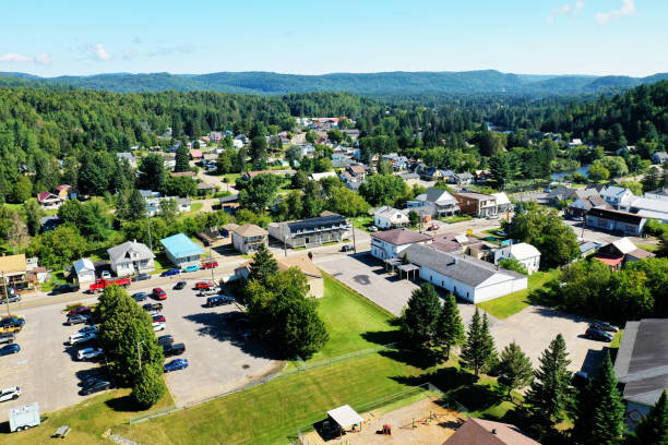 istock Aerial view of Saint Come, Quebec, Canada 1429669854