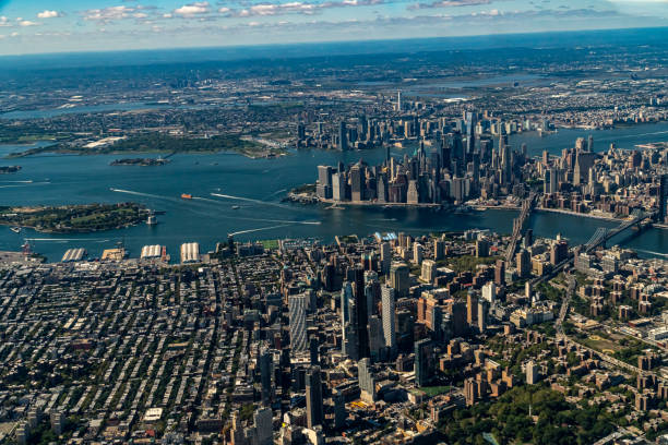 istock Aerial View of NY, NY 1429670161
