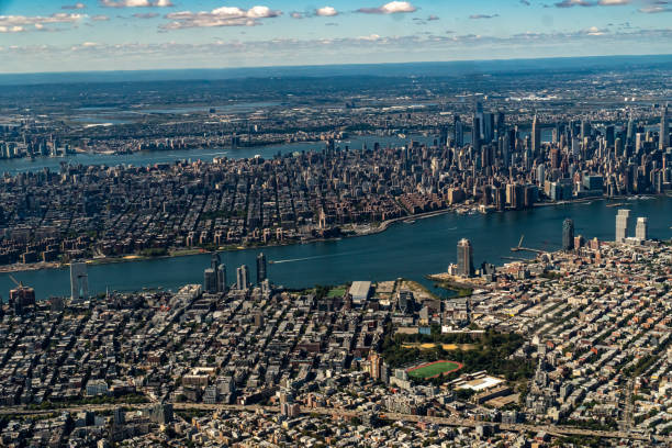 istock Aerial View of NY, NY 1429670165