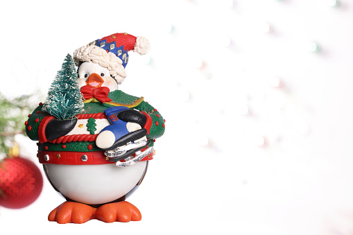 toy snowman christmas new year interior