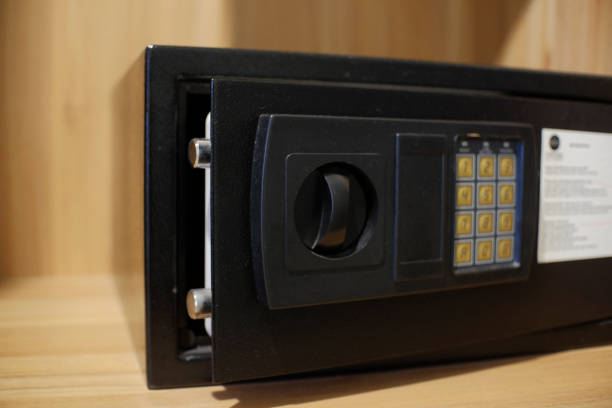 istock Small safety deposit box for saving money and other valuables 1429676755
