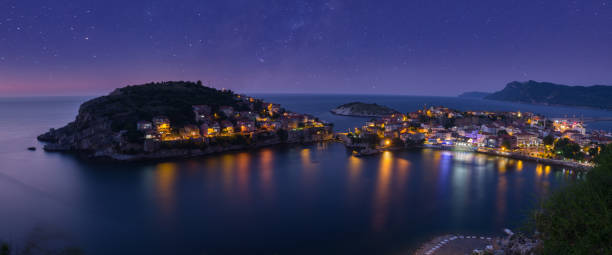 istock Amasra city at night 1429677599
