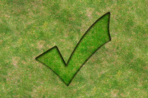 Grass Check Mark