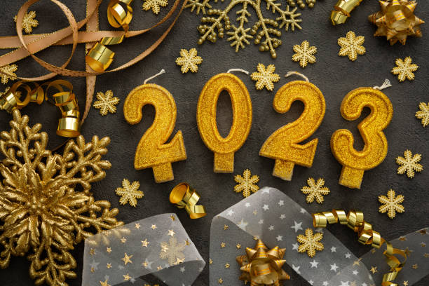 istock Merry Christmas and Happy New Year 1429693714