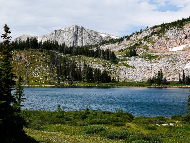 istock Snowy Range, Wyoming in summer. 1429697983