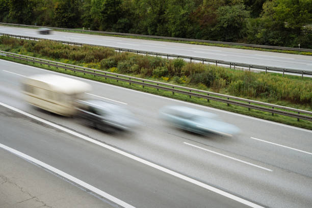 istock Fast cars on a highway 1429700919