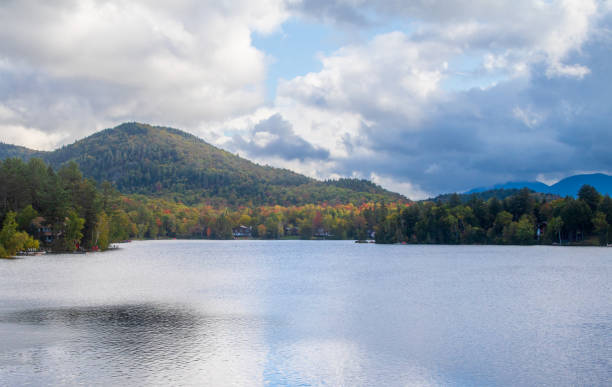 istock Clouds over the Adirondacks and Lake Placid 1429702795